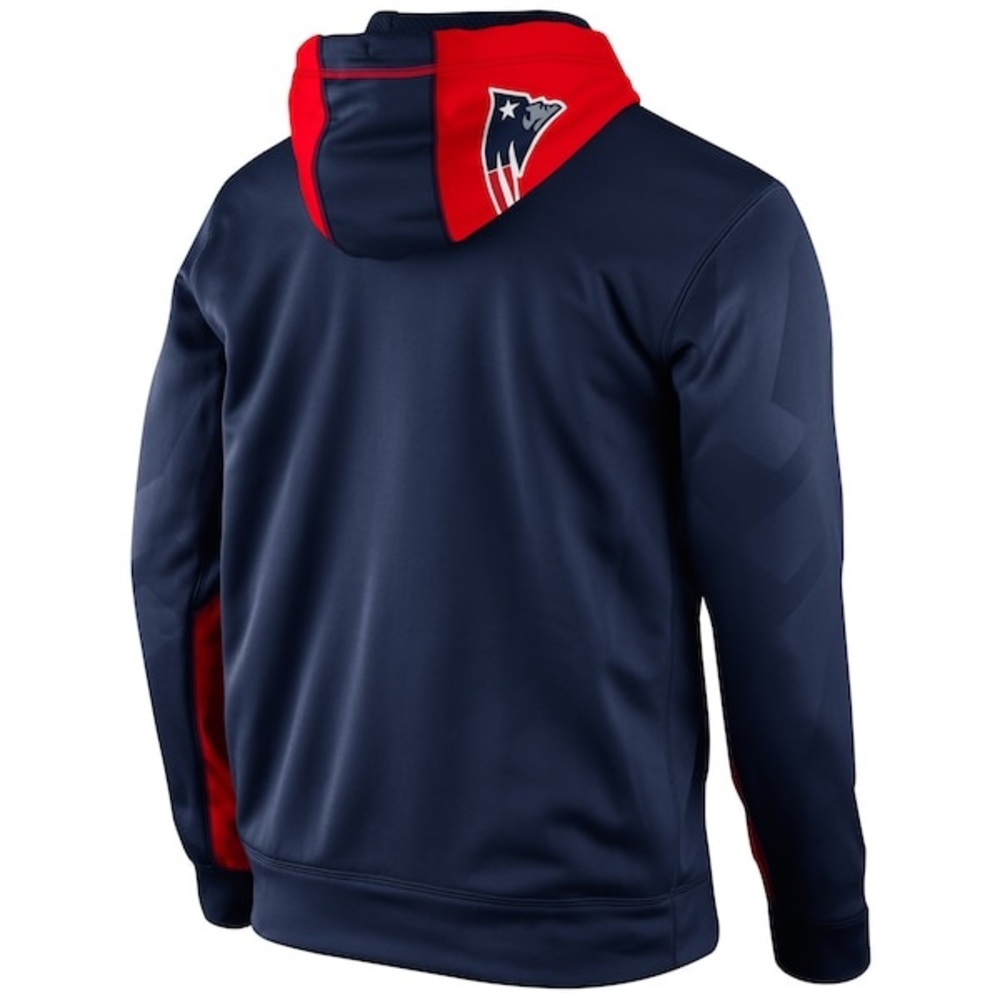 Nike Therma-Fit New England Patriots Men’s Large Full Zip Hoodie NFL
